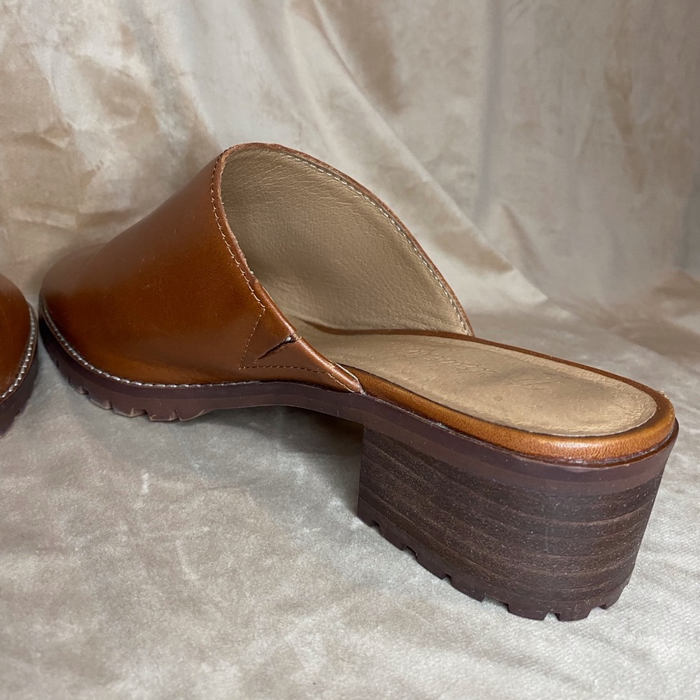 Madewell Mindy Lugsole Mules in Maple - Size 8.5 - Picture 7 of 11